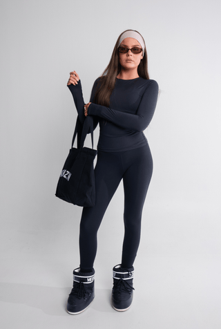 Light Leggings - Svartur