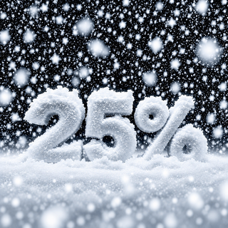 25%