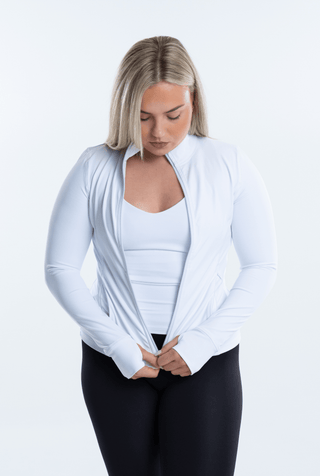 Activesculpt Zip Jacket - White
