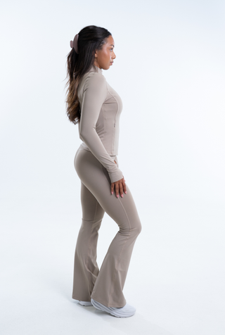 Activesculpt Zip Jacket - Almond