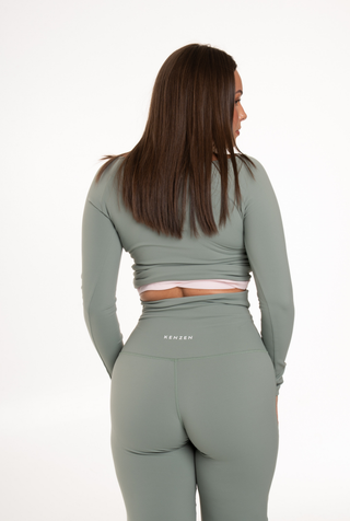 Foldover Straightleg Pants
