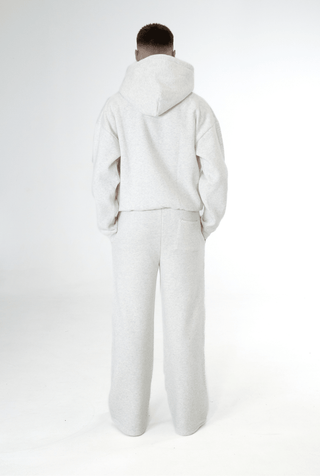 Straight Leg Sweatpants - grey