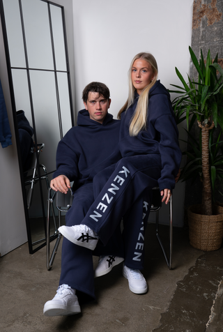 Reflective Sweatpants - Navy