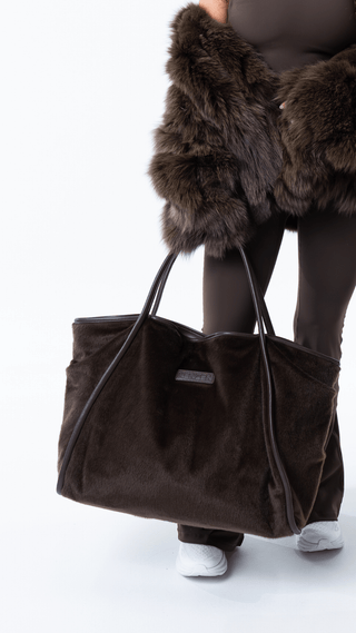 The Teddy Tote - Chocolate