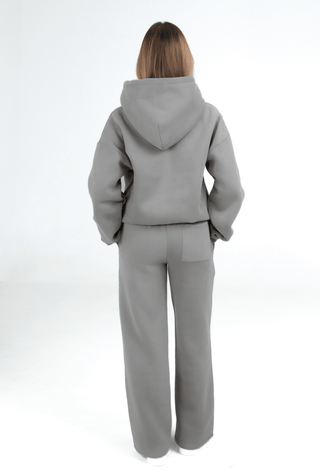 Straight Leg Sweatpants - Moss grey