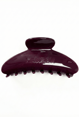 Kenzen Claw Clip - Burgundy