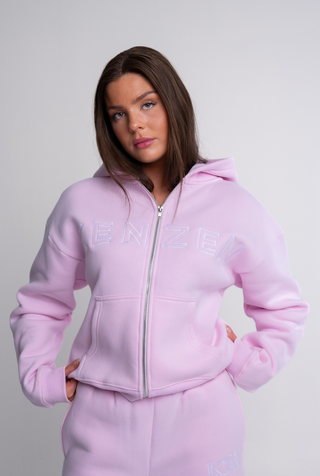 Logo Hoodie - Baby Pink