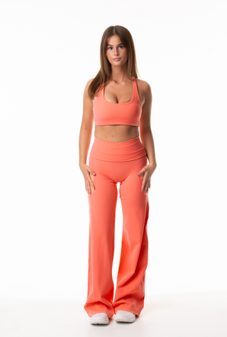 Foldover Straightleg Pants