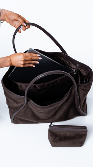 The Teddy Tote - Chocolate