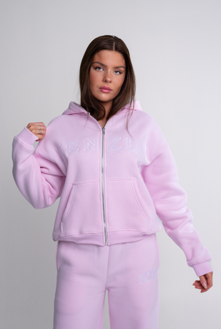 Logo Hoodie - Baby Pink