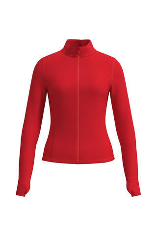 Activesculpt Zip Jacket Cherry Red