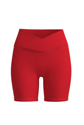 Activesculpt Wrap Shorts Cherry