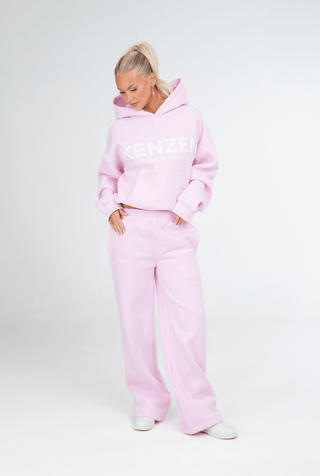 Boxy Hoodie - Baby pink