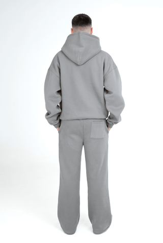 Straight Leg Sweatpants - Moss grey