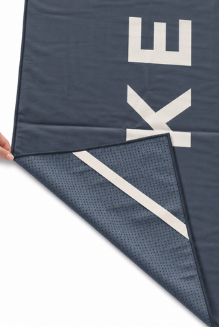Kenzen jógahandklæði / yoga towel – stone