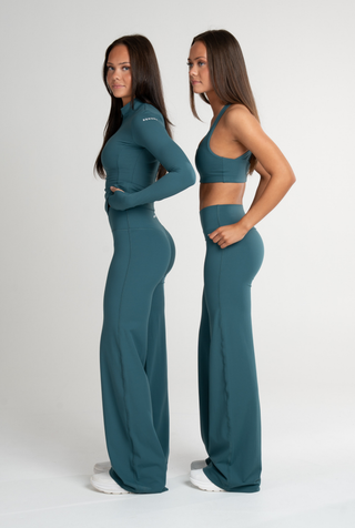 Foldover Straightleg Pants