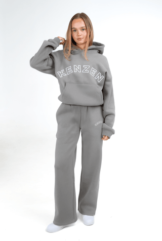 Straight Leg Sweatpants - Moss grey