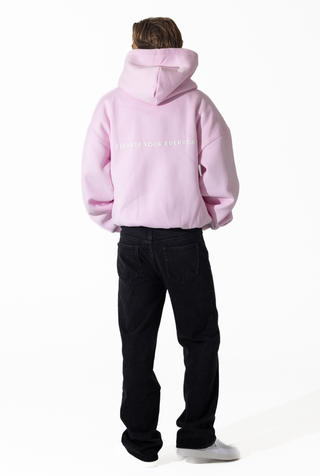 Boxy Hoodie - Baby pink