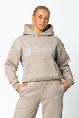 Logo Hoodie - beige