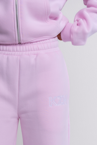 Straight Leg Sweatpants - Baby Pink