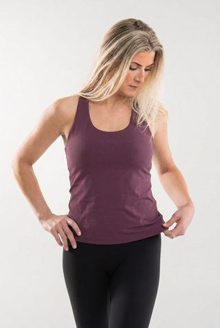 Softsculpt Flow Tank Plum